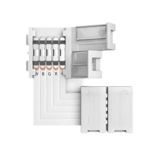 Connecteur en L pour ruban LED RGBW 10 mm – Raccord facile et rapide
