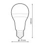 Ampoule LED E27 A70 15W 1350 lm LEDME – 3000K 4000K 6000K
