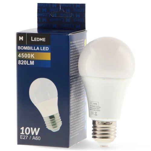 Ampoule LED E27 A60 10W 820 lm – LEDME