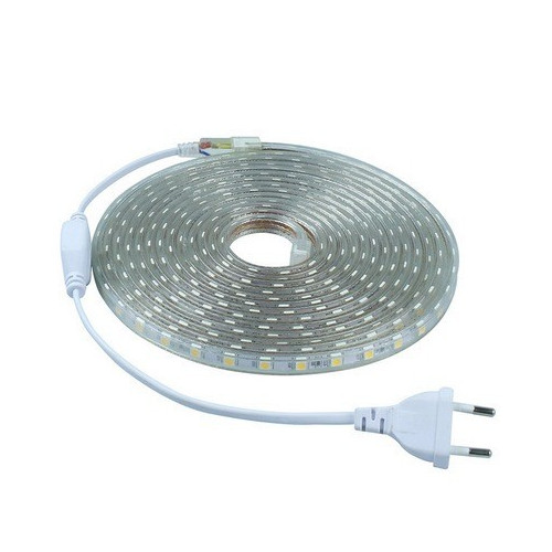 Ruban LED 220v 8.5W/m Lumière Blanche Naturelle IP66