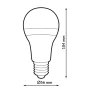 Ampoule LED E27 A60 Haute Performance – 10W 1220 lm