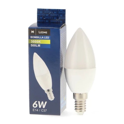 Ampoule LED E14 C37 6W 500 lm