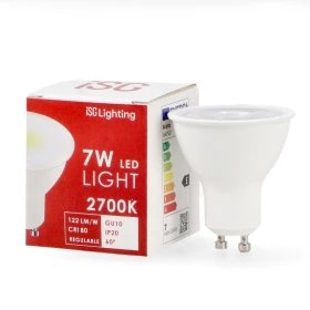 Ampoule LED GU10 Dimmable 7W – Spot LED Éco 2700K 4500K 6000K