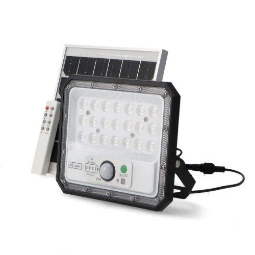 Projecteur LED solaire 50W détecteur PIR – IP65