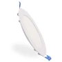 Dalle LED ronde encastrée Série Slim 9W