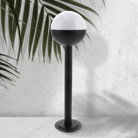 Balise de Jardin E27 800mm IP44 Noir – Cam Plus