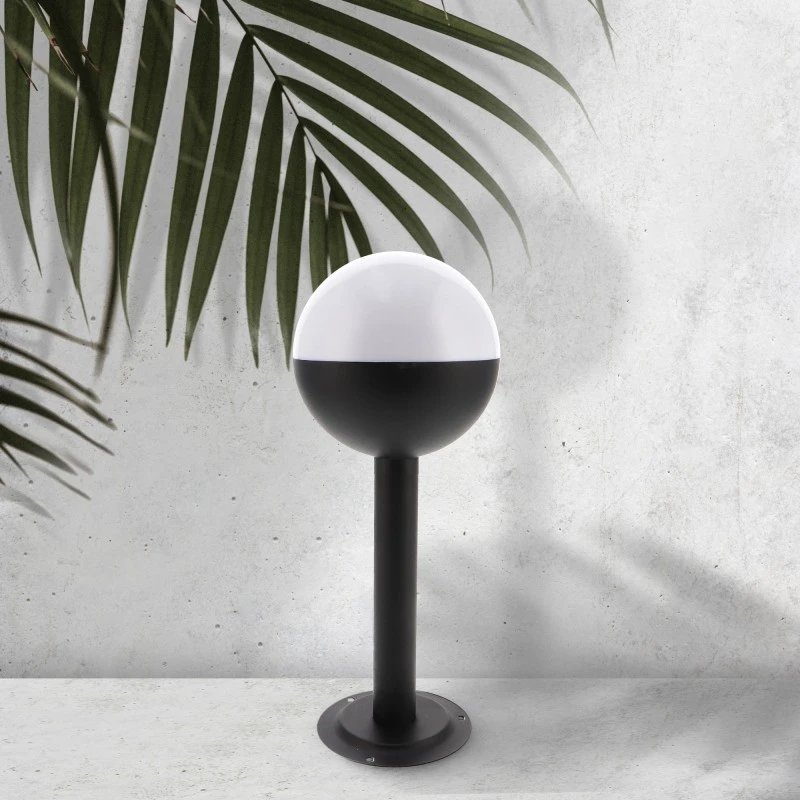 Balise Extérieure E27 IP44 500mm – Cam Noir Jardin