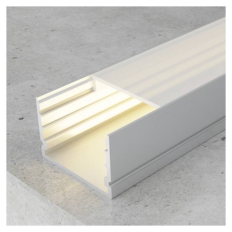 Profilé LED Rando 2m Large 20mm avec Diffuseur – Pack de 5