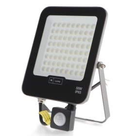 Projecteur LED 50W Détecteur Mouvement Napoli Plus IP65 – 6000 lm