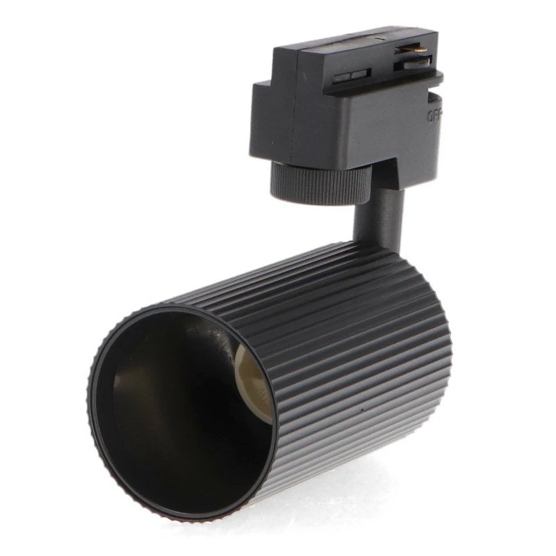 Spot GU10 Light Line sur Rail Monophasé – Blanc, Noir ou Doré