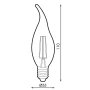 Ampoule Filament LED E14 C35 Pointe 4W Ambre 2300K