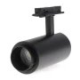 Spot LED CCT 10W sur rail - Optique Réglable Monophasé CRI 90, UGR19