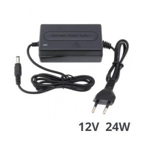 Alimentation LED 12V 24W Boîtier Plastique