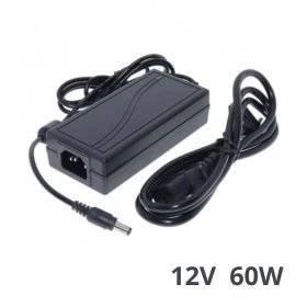 Alimentation LED 12V 60W 5A Boîtier Plastique – Usage Intérieur | Optonica