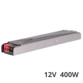 Alimentation LED Slim 12V 400W IP20 – Grande Installation Ruban LED
