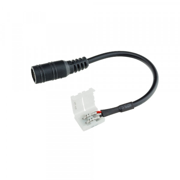 Connecteur d'alimentation 2 contacts pour ruban LED monochrome