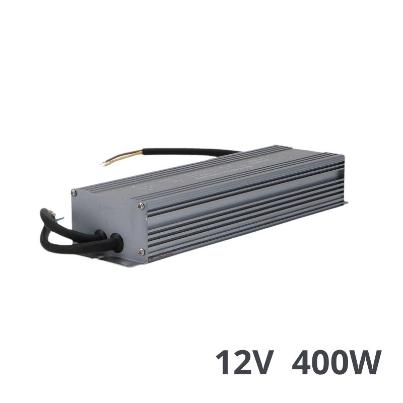 Alimentation LED 12V 400W Étanche IP65 – Extérieur & Usage Intensif
