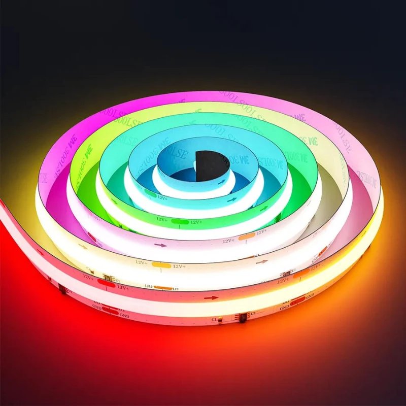 Ruban LED COB RGB IC 12V WS2811 au Mètre – 720 LED/m IP20