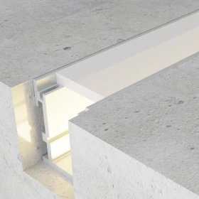 Profilé aluminium extérieur encastré de sol Ufeg 2 mètres