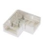 Connecteur angle L 90° pour ruban LED 10mm 220V 2 PIN