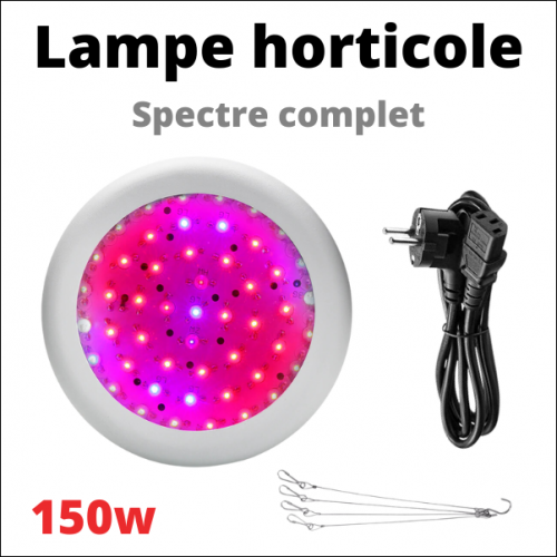 Lampe Horticole, LED Horticole à Spectre Complet, avec 5 Niveaux