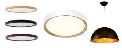 Plafonniers LED – CCT, Détecteur, IP44 & Ventilateur