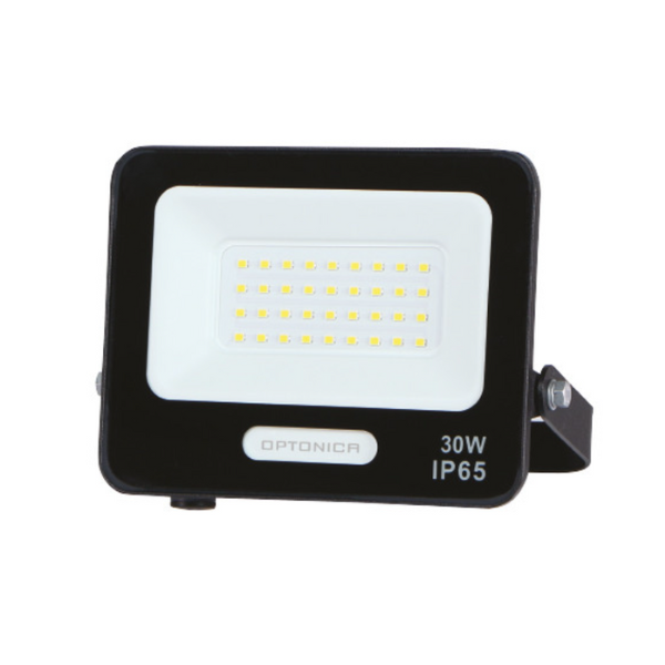 Projecteur LED extérieur IP65 noir 30W extra-plat — 2700 lumens